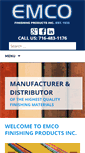 Mobile Screenshot of emcofinishing.com